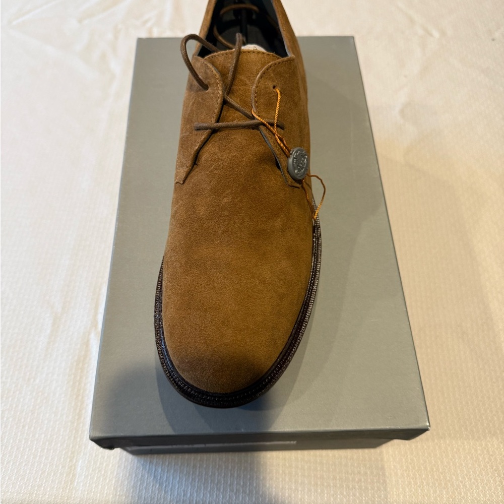 Brown Suede Men's Shoes